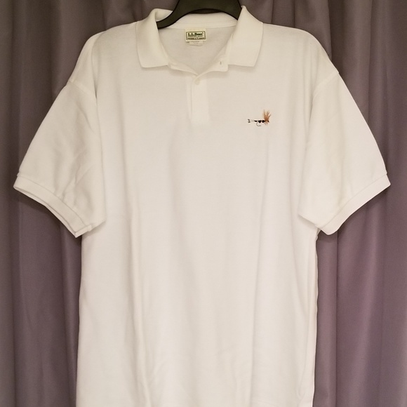 👕 LL Bean Mens Polo/Golf Shirt XXL TALL🧜‍♂️ - Picture 1 of 3